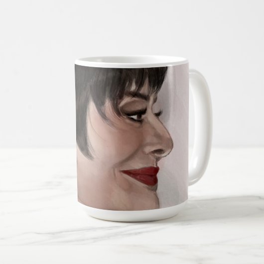 Collection de mugs avec fan art de Broadway Deva (Devant droit)