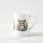 Collection de mugs en porcelaine de bone de qualit (Droite)