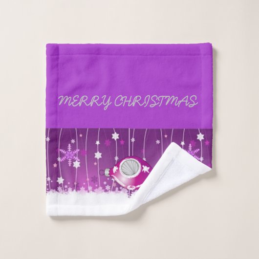 Collection de Noël Suzanne Elizabeth (Gant de toilette)