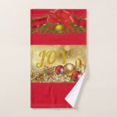 Collection de Noël Suzanne Elizabeth - (Serviette à main)