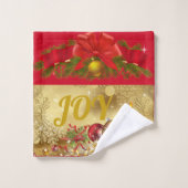 Collection de Noël Suzanne Elizabeth - (Gant de toilette)