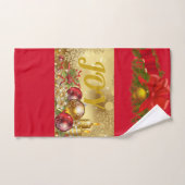 Collection de Noël Suzanne Elizabeth - (Serviette à main)