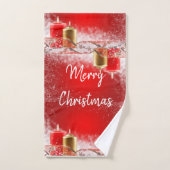 Collection de Noël Suzanne Elizabeth - (Serviette à main)