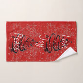 Collection de Noël Suzanne Elizabeth (Serviette à main)