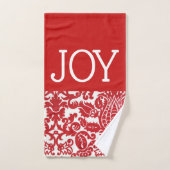 Collection de Noël Suzanne Elizabeth (Serviette à main)