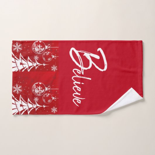 Collection de Noël Suzanne Elizabeth - (Serviette à main)