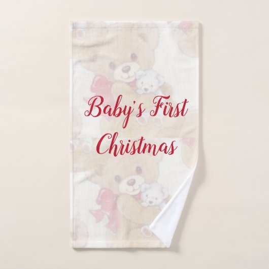 Collection de Noël Suzanne Elizabeth - (Serviette à main)