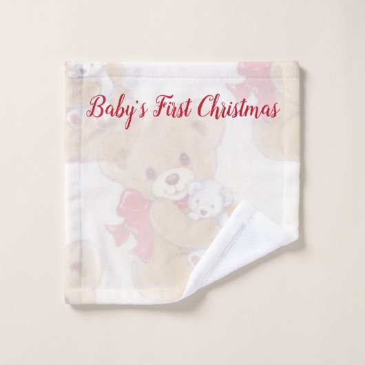 Collection de Noël Suzanne Elizabeth - (Gant de toilette)