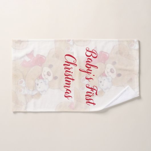 Collection de Noël Suzanne Elizabeth - (Serviette à main)