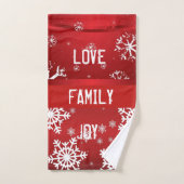 Collection de Noël Suzanne Elizabeth (Serviette à main)
