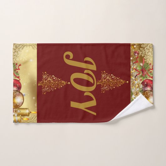 Collection de Noël Suzanne Elizabeth (Serviette à main)