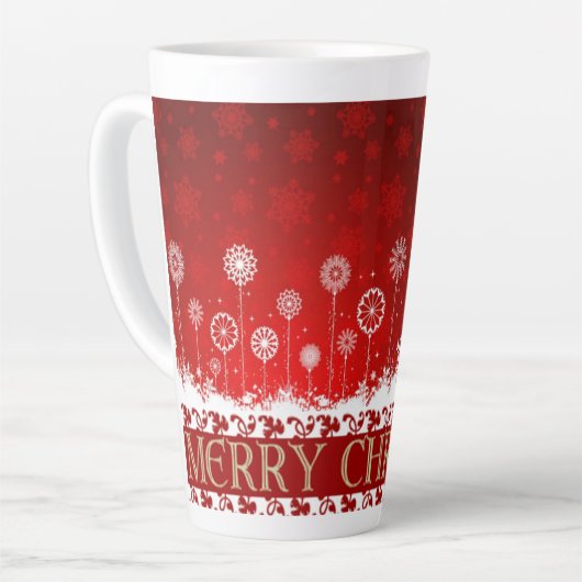 Collection de Noël Suzanne Elizabeth Latte Mug (Angle gauche)