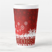 Collection de Noël Suzanne Elizabeth Latte Mug (Devant)