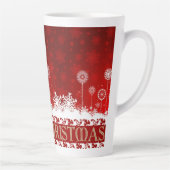 Collection de Noël Suzanne Elizabeth Latte Mug (Droite)