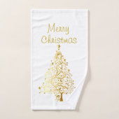 Collection de Noël Suzanne Elizabeth Serviette de (Serviette à main)