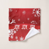 Collection de Noël Suzanne Elizabeth - Vacances (Gant de toilette)