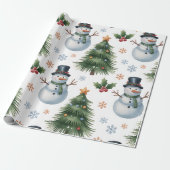Collection de papier cadeau de Noël festif (Déroulé)