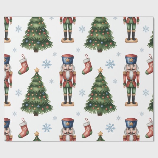 Collection de papier cadeau de Noël festif (Plat)