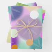 Collection de papier cadeau de vacances Joyful Hea (En situation)