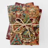 Collection de papier de Noël victorien (En situation)