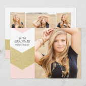 Collection de parties scintillant | Faire-part de  (Devant / Derrière)