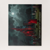 Collection de puzzle d'art gothique rouge (Vertical)