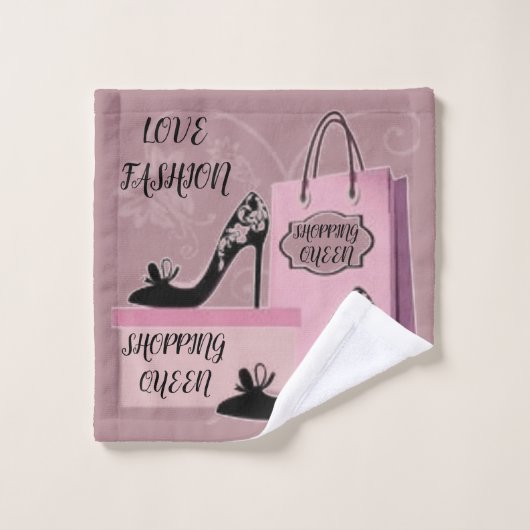 COLLECTION DE REINE D'ACHATS (Gant de toilette)