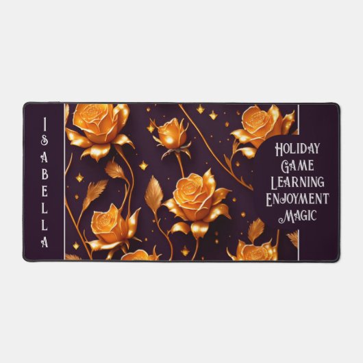 Collection de Roses de luxe Gold Boho tendance (Recto)