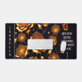 Collection de Roses de luxe moderne Big Gold (Clavier et souris)