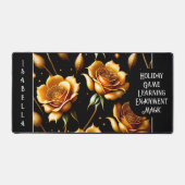 Collection de Roses d'or Boho de luxe moderne (Recto)