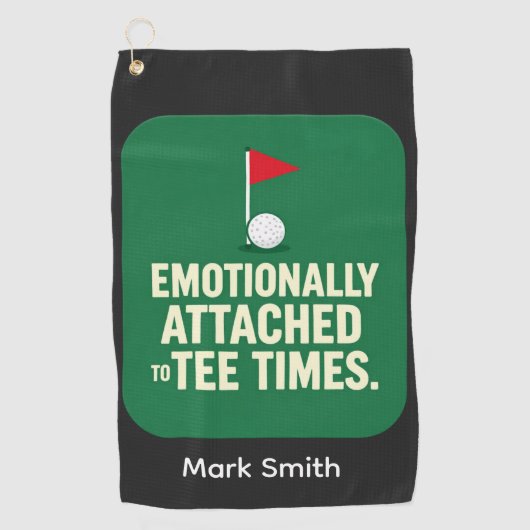 Collection de serviettes de golf amusantes pour le (Devant)