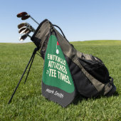Collection de serviettes de golf amusantes pour le (Vert)