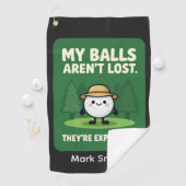 Collection de serviettes de golf amusantes pour le (En situation)