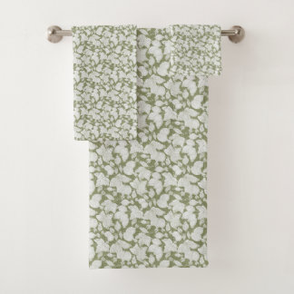 Collection de serviettes en feuille de Berry ombra