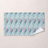 Collection de serviettes Sea Breeze Blue Wave (Serviette à main)