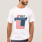 Collection de T-shirts 4 juillet Indépendance (Devant)