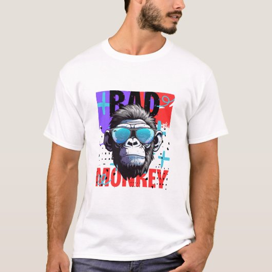 Collection de T-shirts de singe incorrect (Devant)