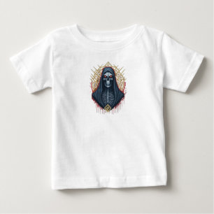 Collection de T-shirts en jersey en métal foncé et