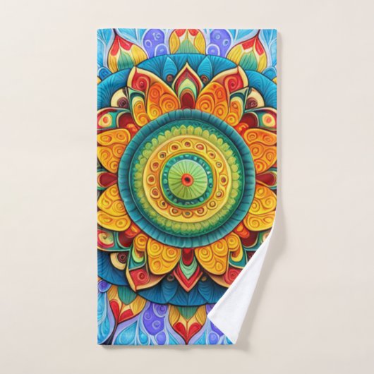 Collection de vacances hindou (Serviette à main)