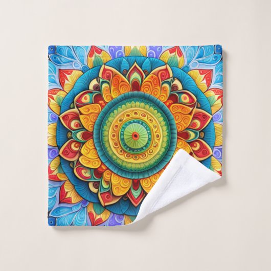 Collection de vacances hindou (Gant de toilette)