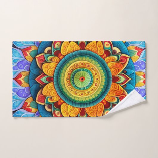 Collection de vacances hindou (Serviette à main)