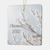 Collection de vacances Icicle Ornement céramique (Gauche)