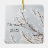 Collection de vacances Icicle Ornement céramique (Devant)