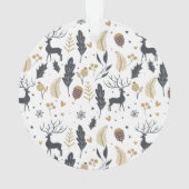 Collection de voeux de Noël pour les cerfs et les  (dos)