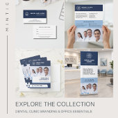 Bloc-note Dental Clinic Dentist Professional Logo