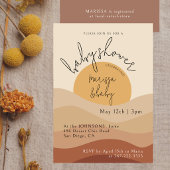 Serviette En Papier Desert Chic Boho Earthy Baby Shower Welcome