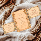 Desert Cowgirl Bridal Shower Bedankkaart