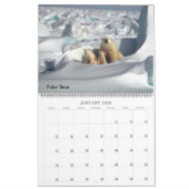 Collection d'espèces en péril Calendrier des 12 mo (Jan 2026)