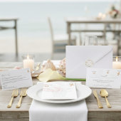 Wedding Flight Travel QR Code Playlist Kaart