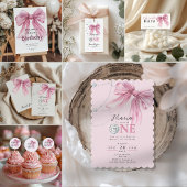 T-shirt Pour Bébé Coquette rose étincelle 1ère